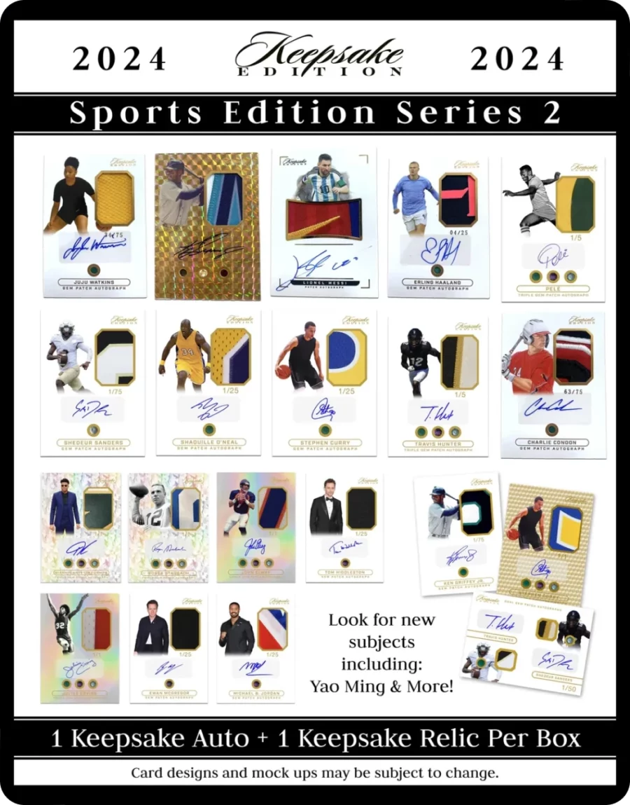 2024 Keepsake Multi Sport Series 2 Update Edition - Collection Sportive Exclusive
