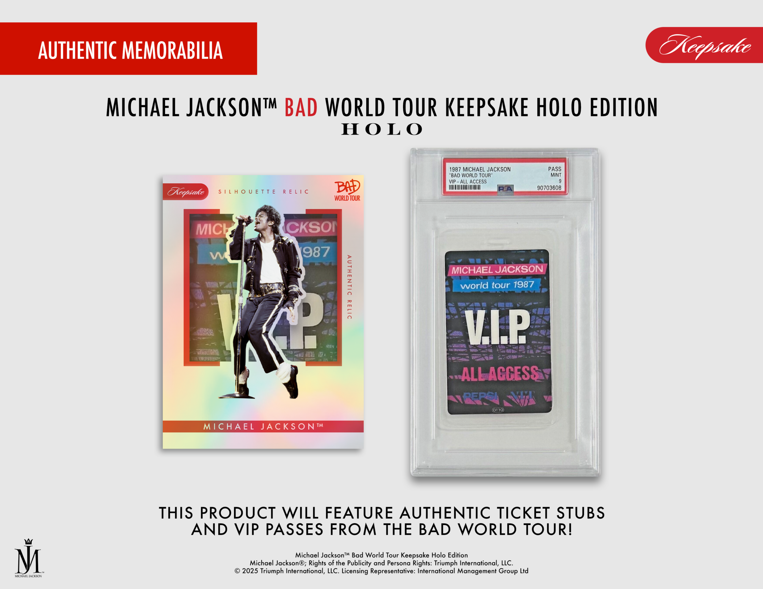 Boîte Collector Michael Jackson HOLO Breakers - Reliques & Autographes US – Image 3