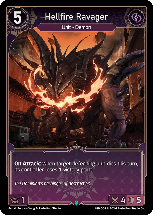 carte imperion echoes of astra illustration dragon