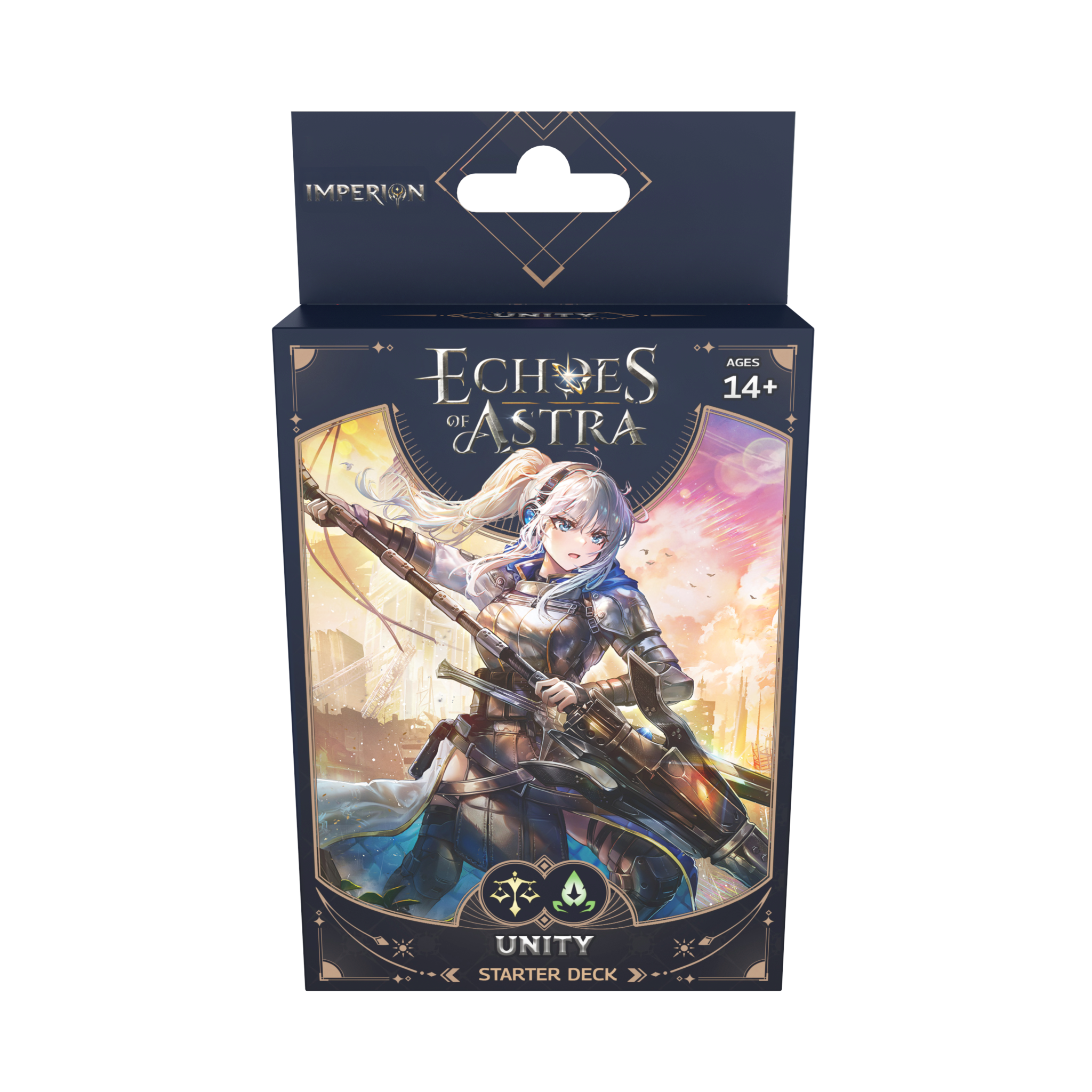 Starter Deck Unity Echoes of Astra Imperion, deck Lux/Terra